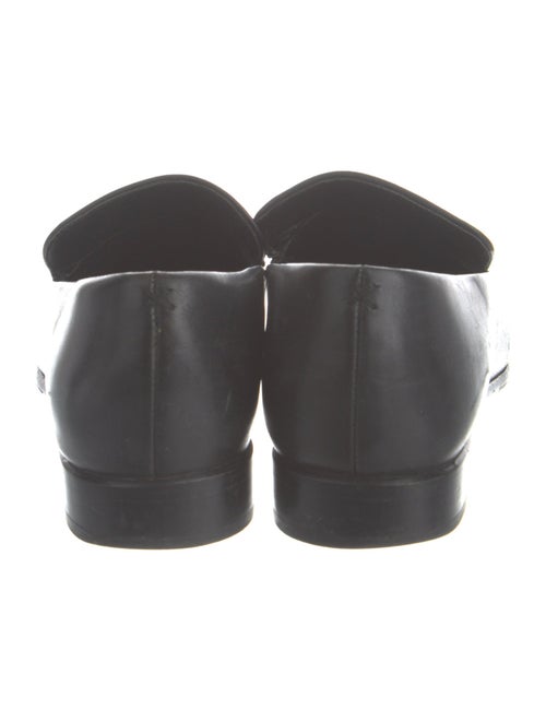 Rag & Bone Leather Chain-Link Accents Loafers