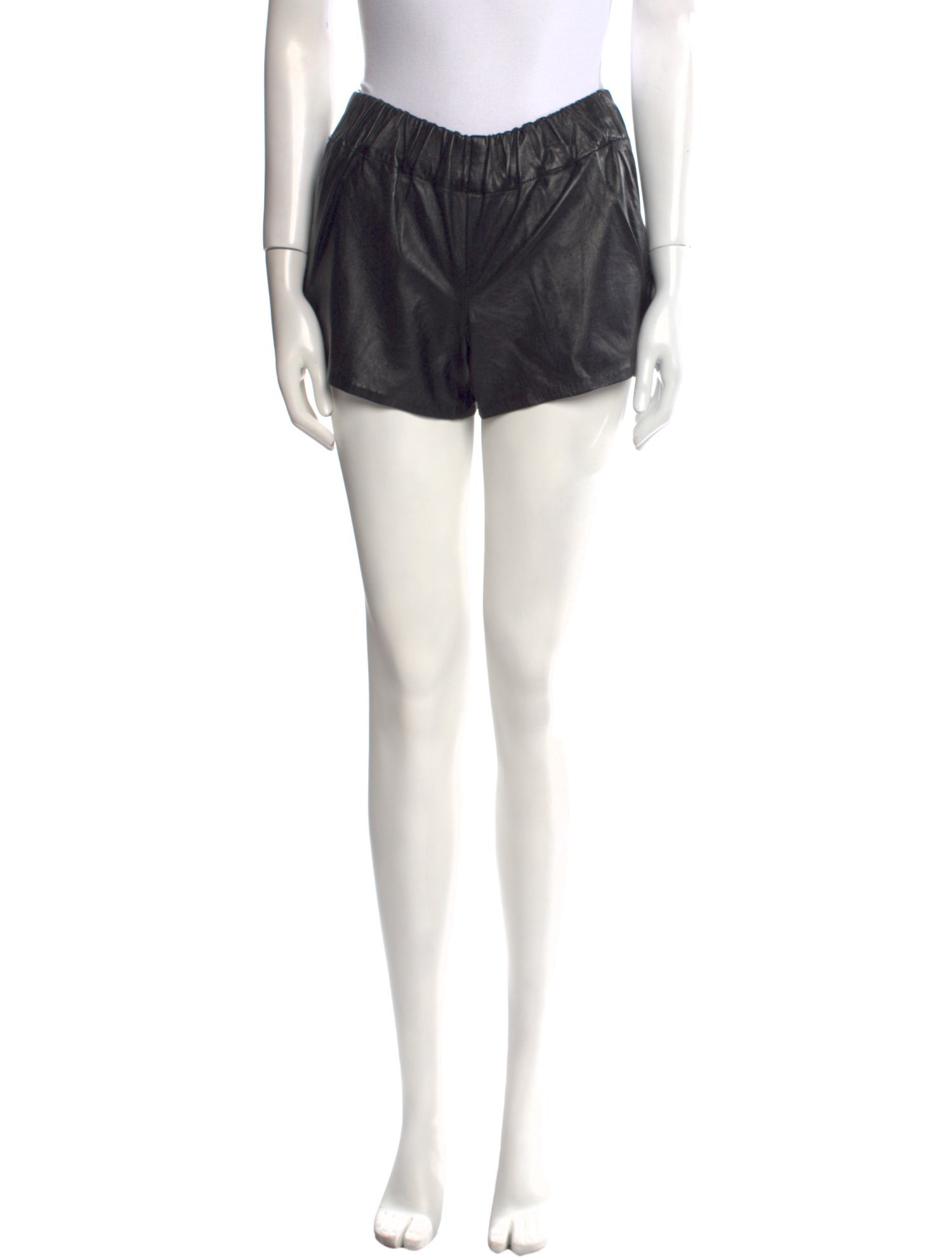 Rag & Bone Leather Mini Shorts