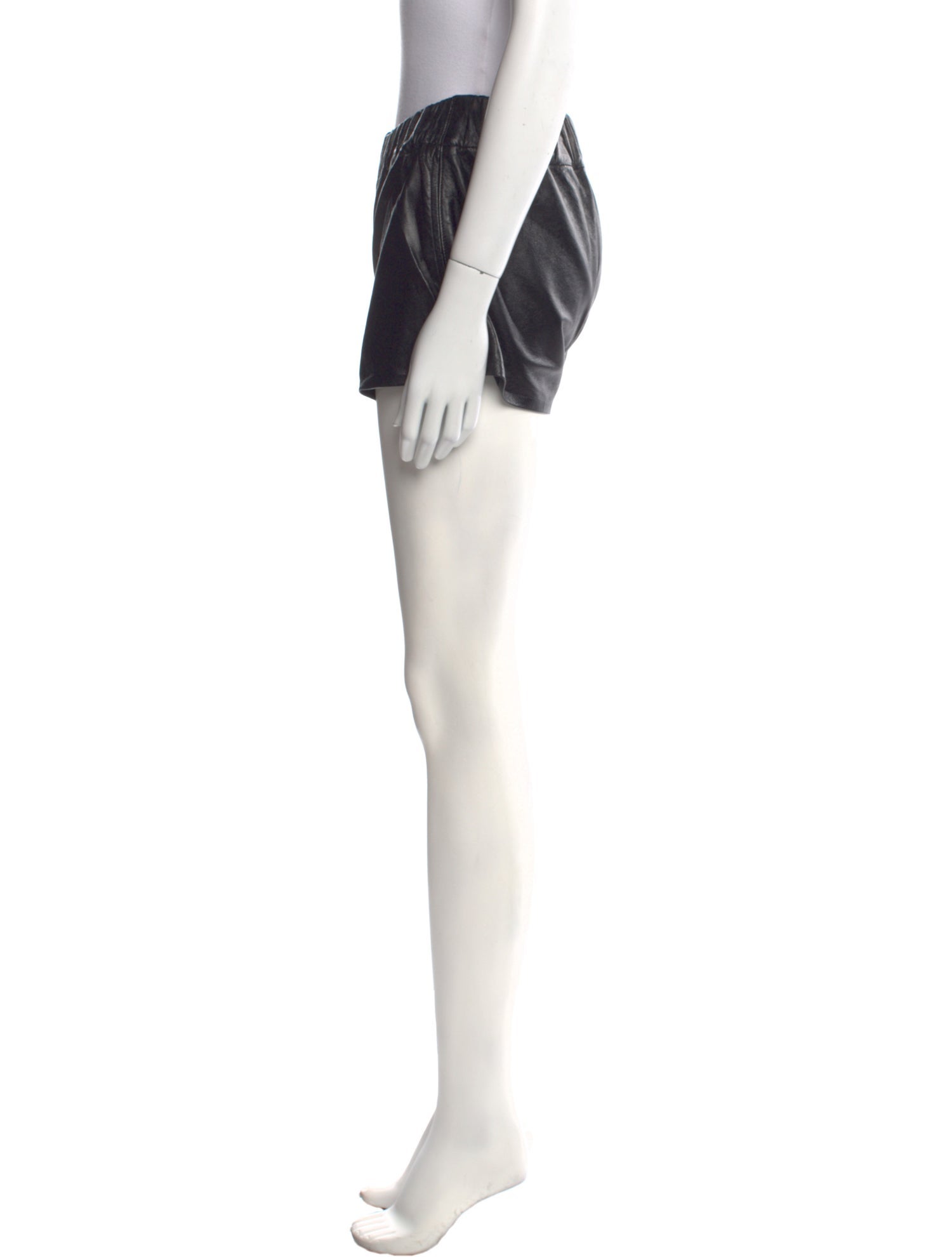 Rag & Bone Leather Mini Shorts