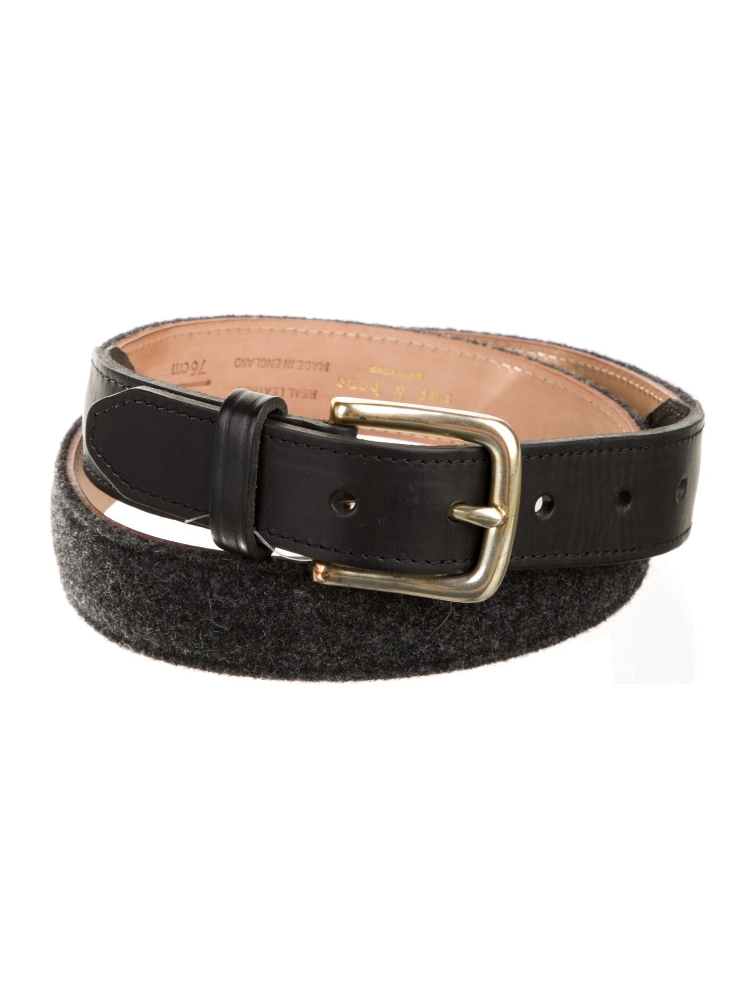 小物 Rick Owens Genuine Leather Belt BLK Y2K Rick Owens Genuine Leather Belt BLK Y2K