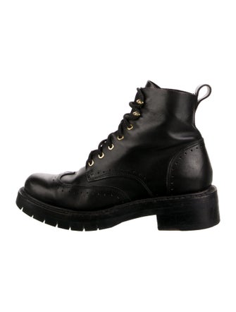 Rag & Bone Leather Combat Boots