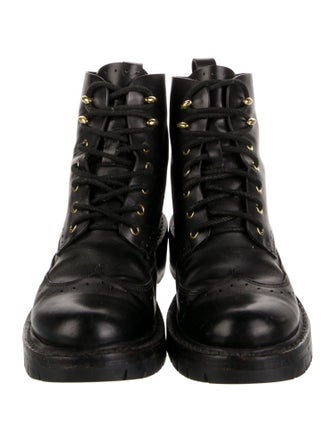 Rag & Bone Leather Combat Boots