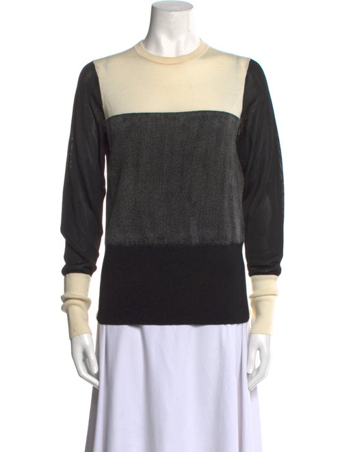 Rag & Bone Colorblock Pattern Mock Neck Sweater