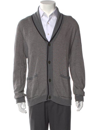 Rag & Bone Striped V-Neck Cardigan