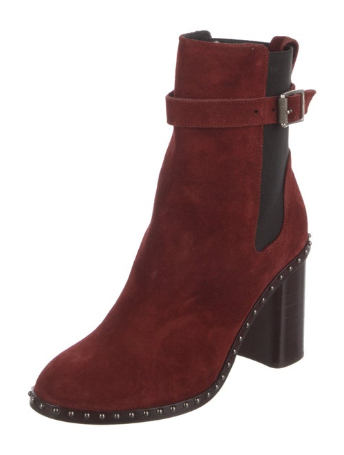 Rag & Bone Suede Studded Accents Boots