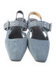 Rag & Bone Denim Slingback Flats
