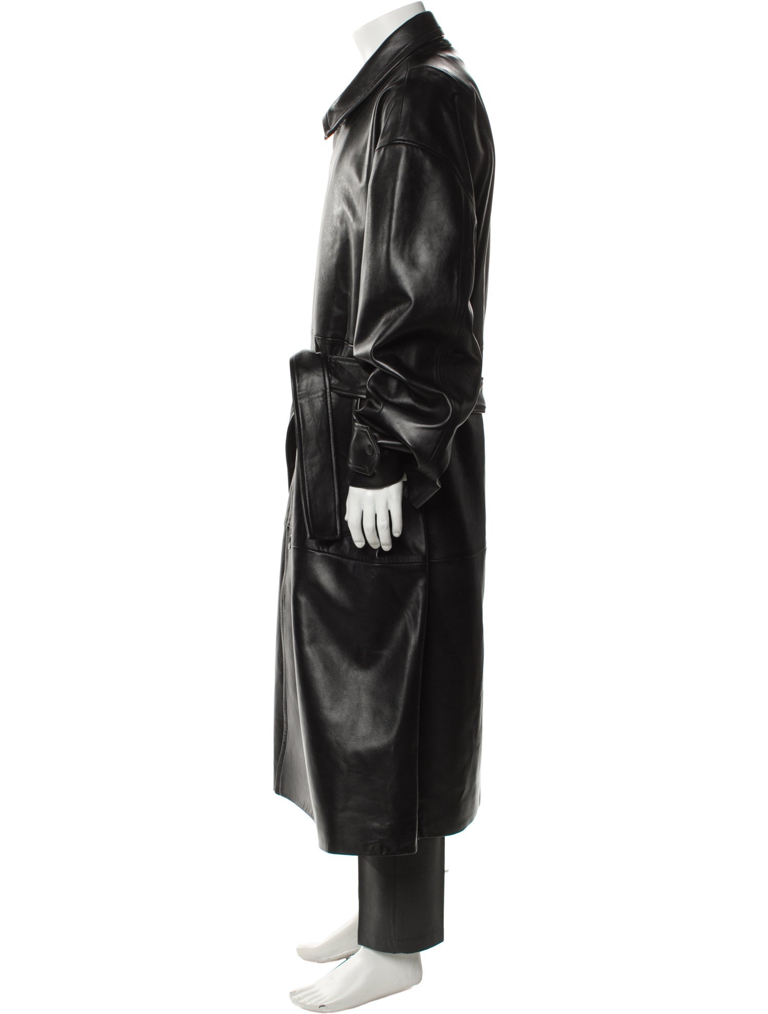 Rag & Bone Lamb Leather Trench Coat w/ Tags