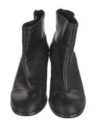 Rag & Bone Leather Studded Accents Boots