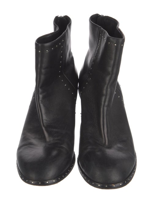 Rag & Bone Leather Studded Accents Boots