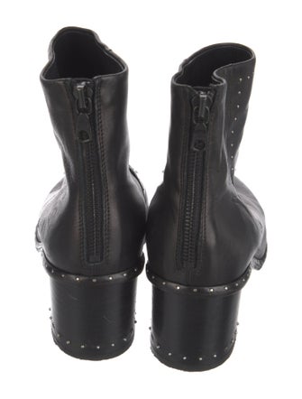 Rag & Bone Leather Studded Accents Boots