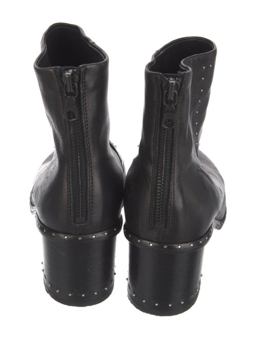 Rag & Bone Leather Studded Accents Boots