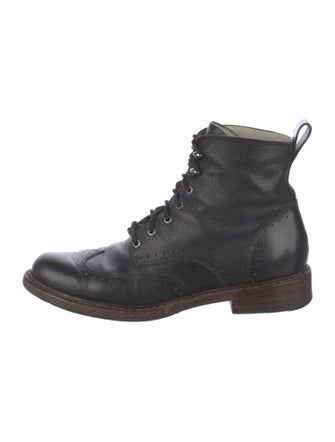 Rag & Bone Leather Combat Boots