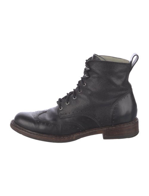 Rag & Bone Leather Combat Boots