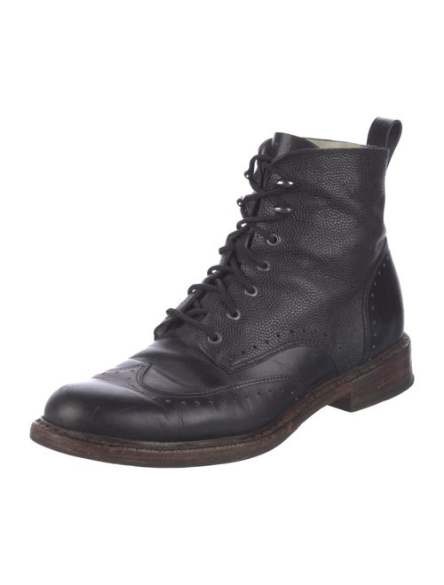 Rag & Bone Leather Combat Boots