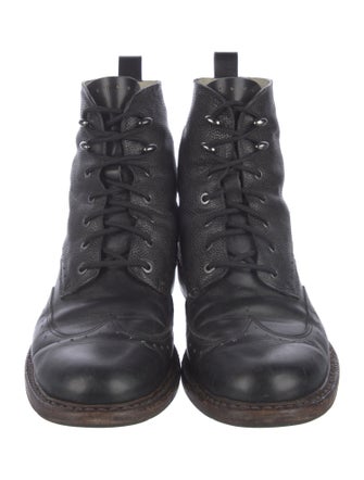 Rag & Bone Leather Combat Boots
