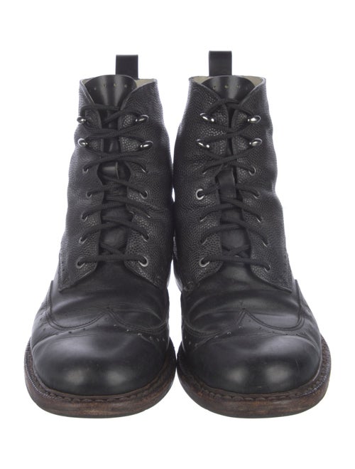 Rag & Bone Leather Combat Boots