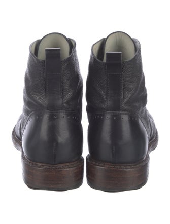Rag & Bone Leather Combat Boots