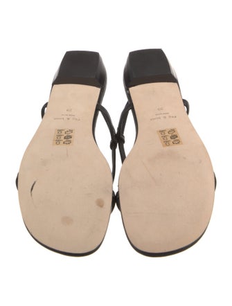 Rag & Bone Leather T-Strap Sandals