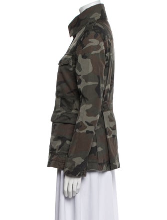 Rag & Bone Camouflage Print Utility Jacket