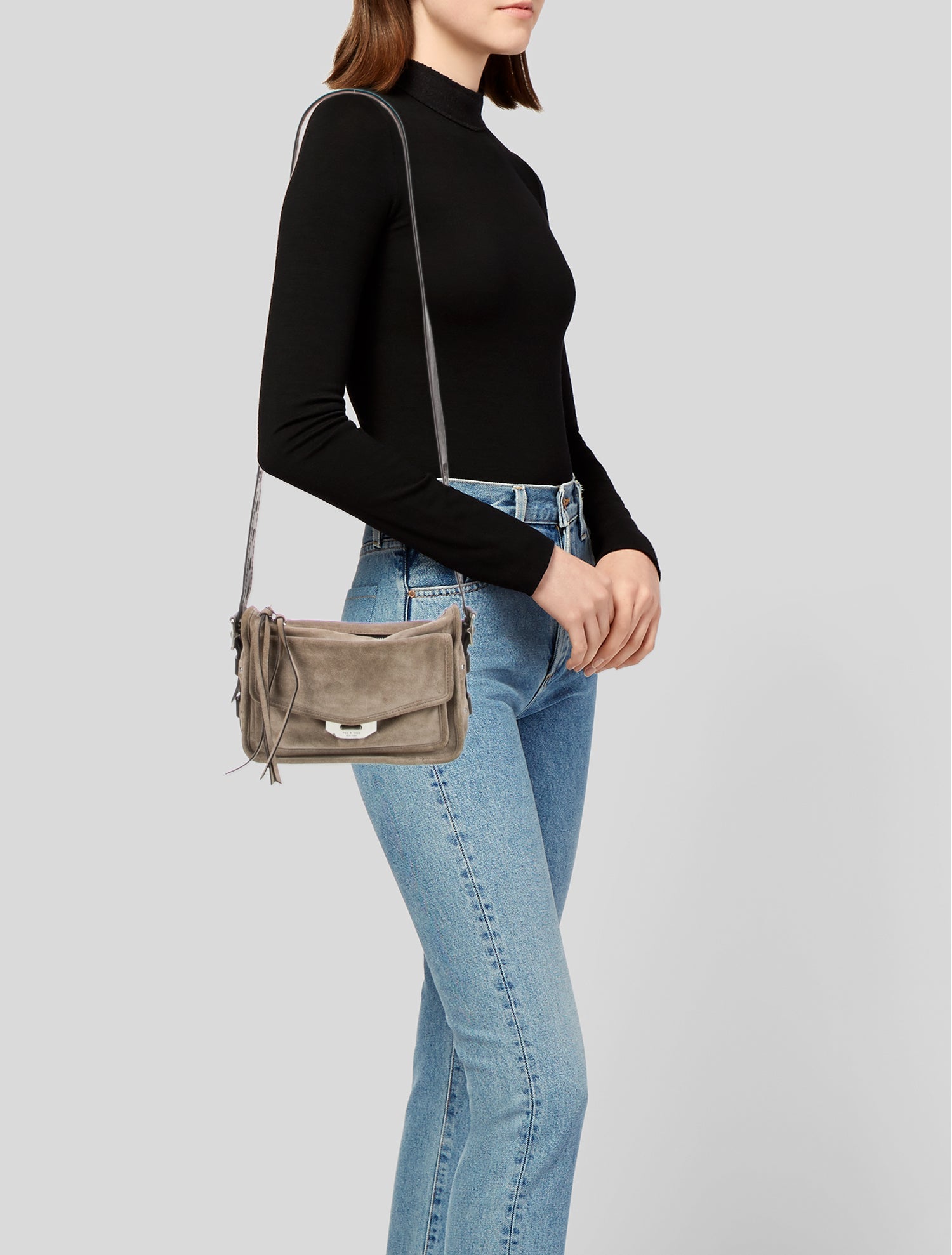Rag & Bone Suede Crossbody Bag