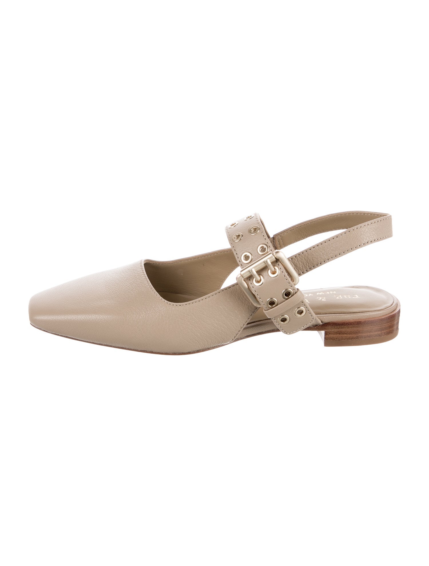 Rag & Bone Leather Slingback Sandals w/ Tags