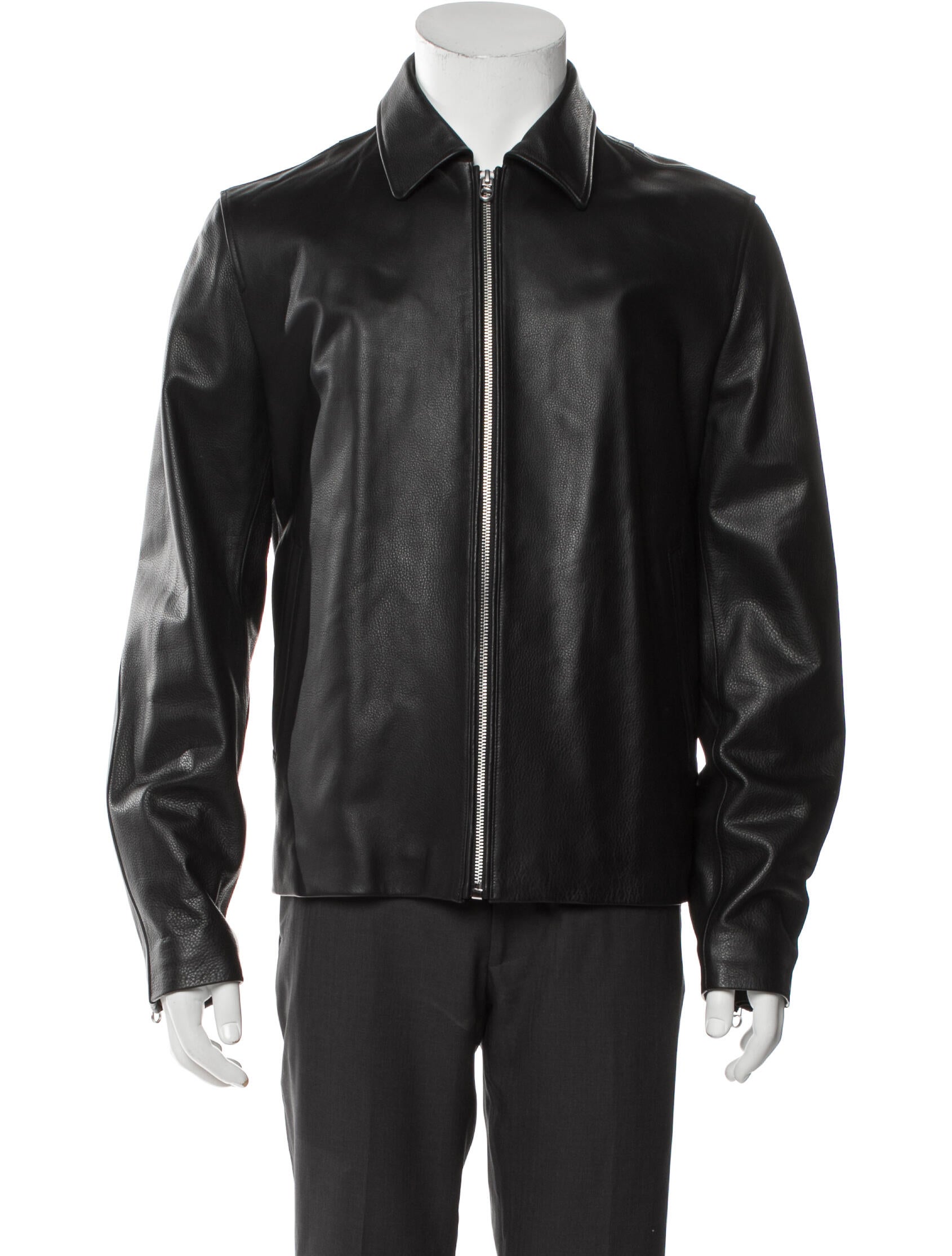 Rag & Bone Leather Bomber Jacket