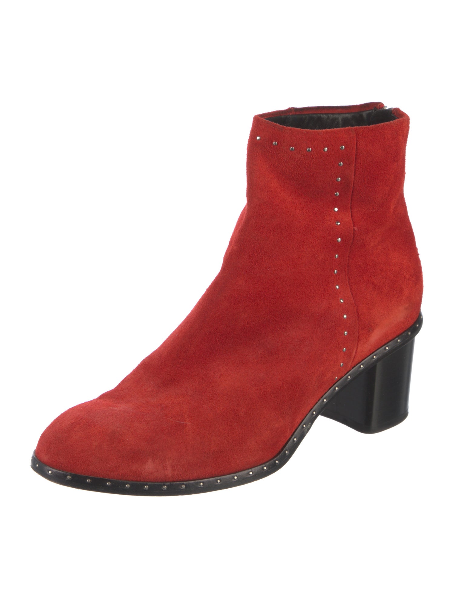 Rag & Bone Suede Studded Accents Boots