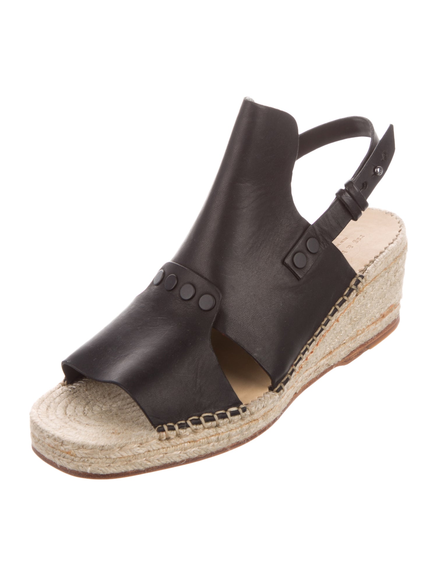 Rag & Bone Leather Espadrilles w/ Tags