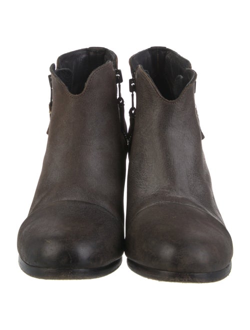 Rag & Bone Leather Embroidered Accent Boots