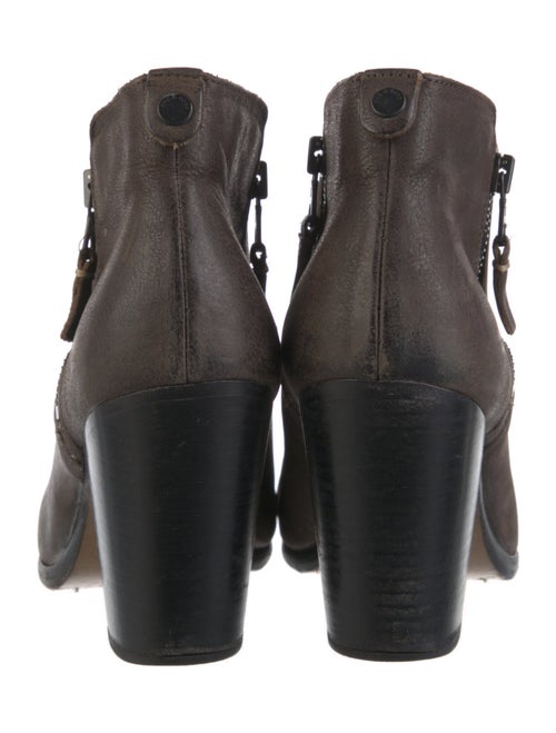 Rag & Bone Leather Embroidered Accent Boots