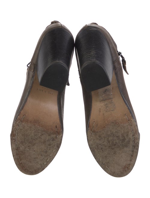 Rag & Bone Leather Embroidered Accent Boots