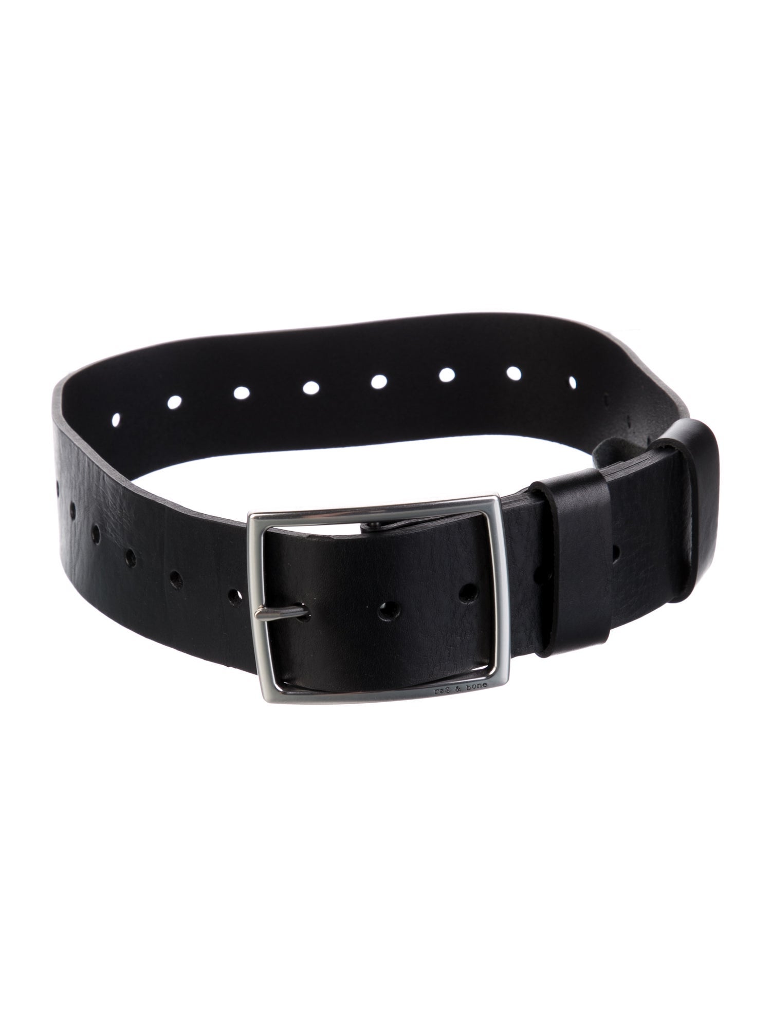 Rag & Bone Wide Leather Belt