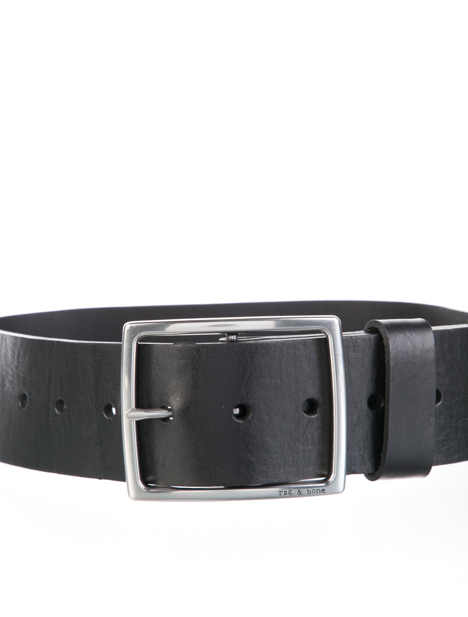 Rag & Bone Wide Leather Belt
