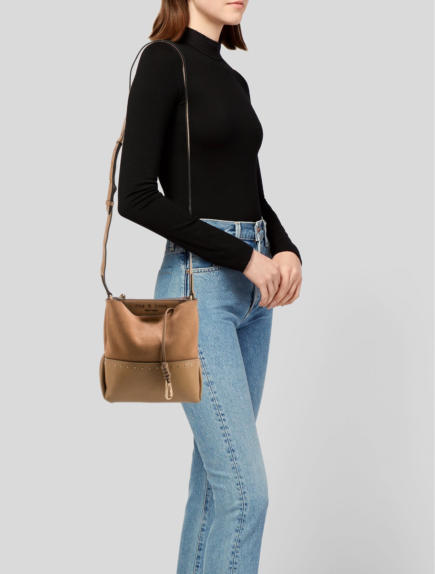 Rag & Bone Suede Bucket Bag