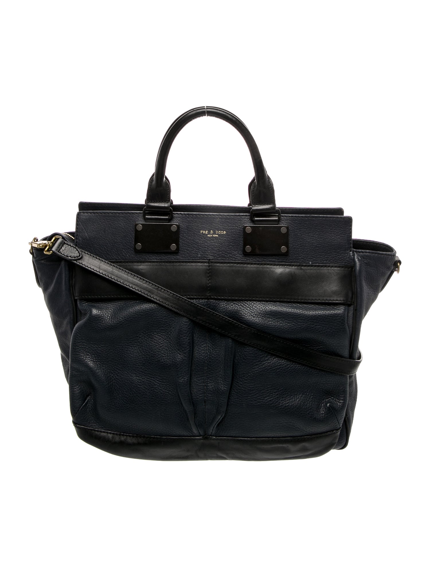 Rag & Bone Leather Top Handle Bag