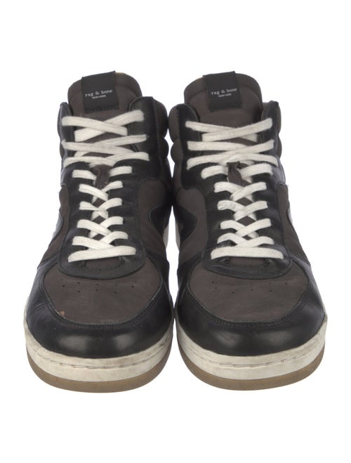 Rag & Bone Leather Printed Sneakers