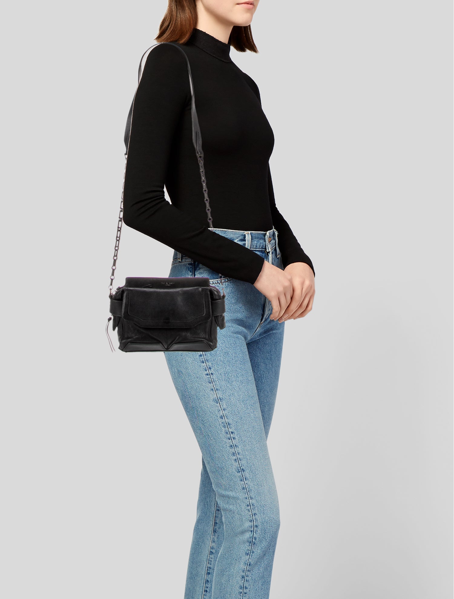 Rag & Bone Leather Shoulder Bag