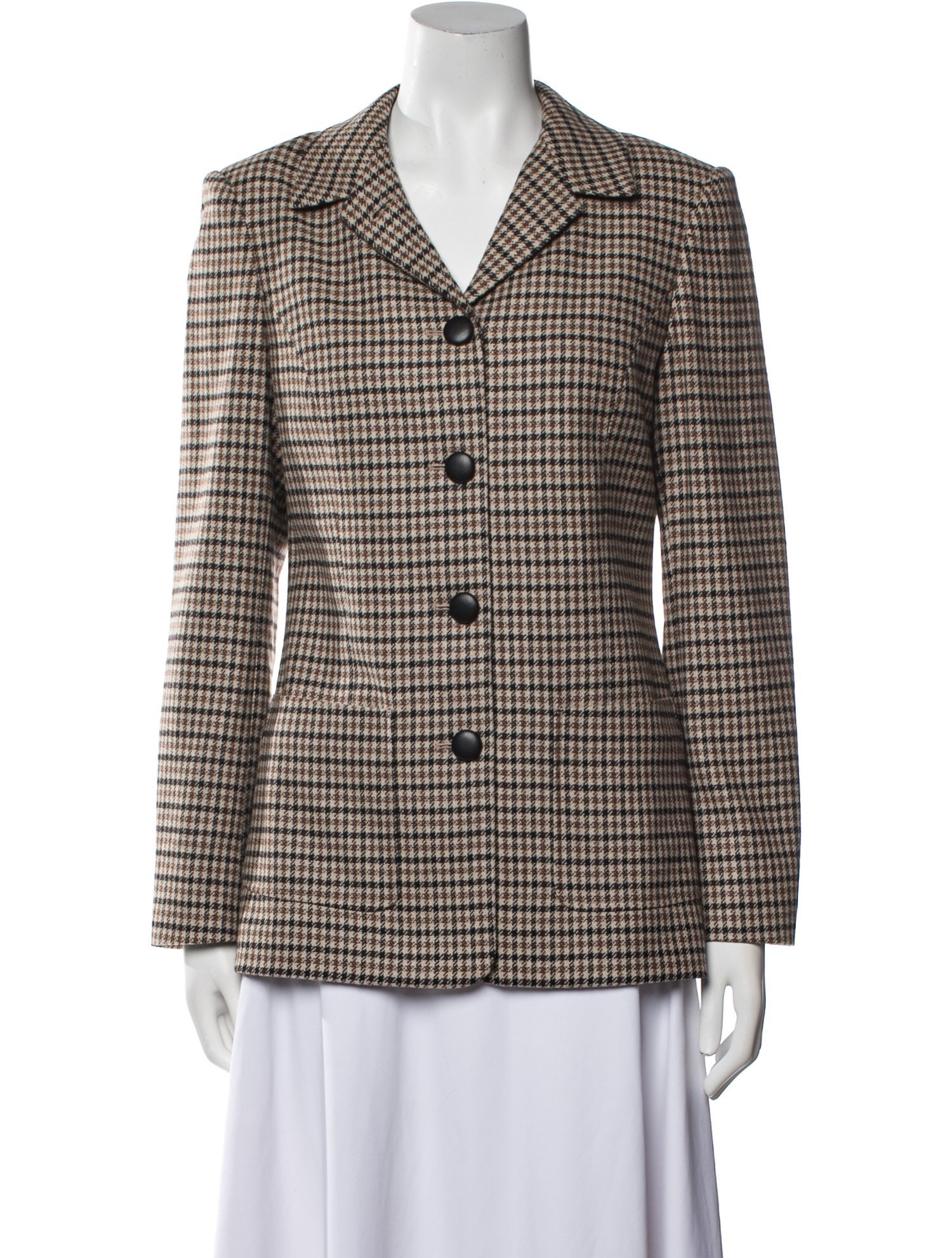 Rag & Bone Houndstooth Print Blazer