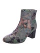 Rag & Bone Velvet Floral Print Boots