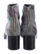 Rag & Bone Velvet Floral Print Boots