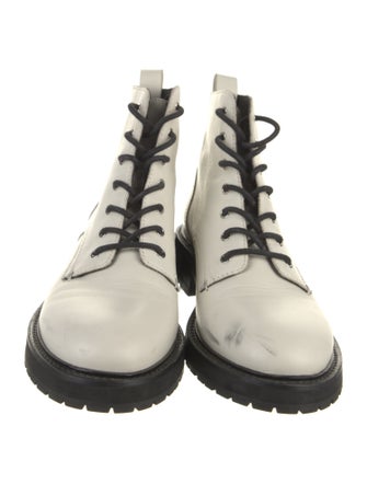 Rag & Bone Leather Combat Boots