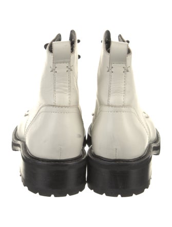 Rag & Bone Leather Combat Boots