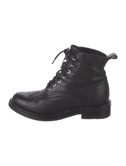 Rag & Bone Leather Combat Boots