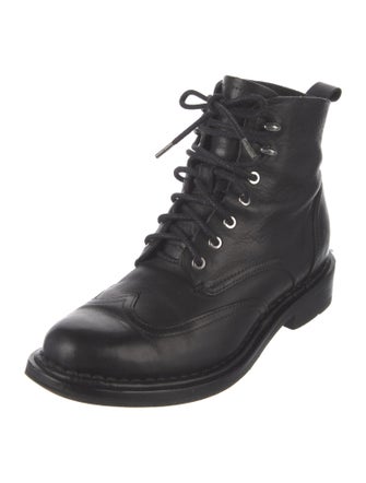 Rag & Bone Leather Combat Boots