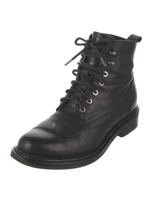 Rag & Bone Leather Combat Boots