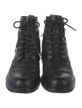 Rag & Bone Leather Combat Boots