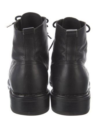 Rag & Bone Leather Combat Boots