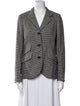 Rag & Bone Houndstooth Print Blazer