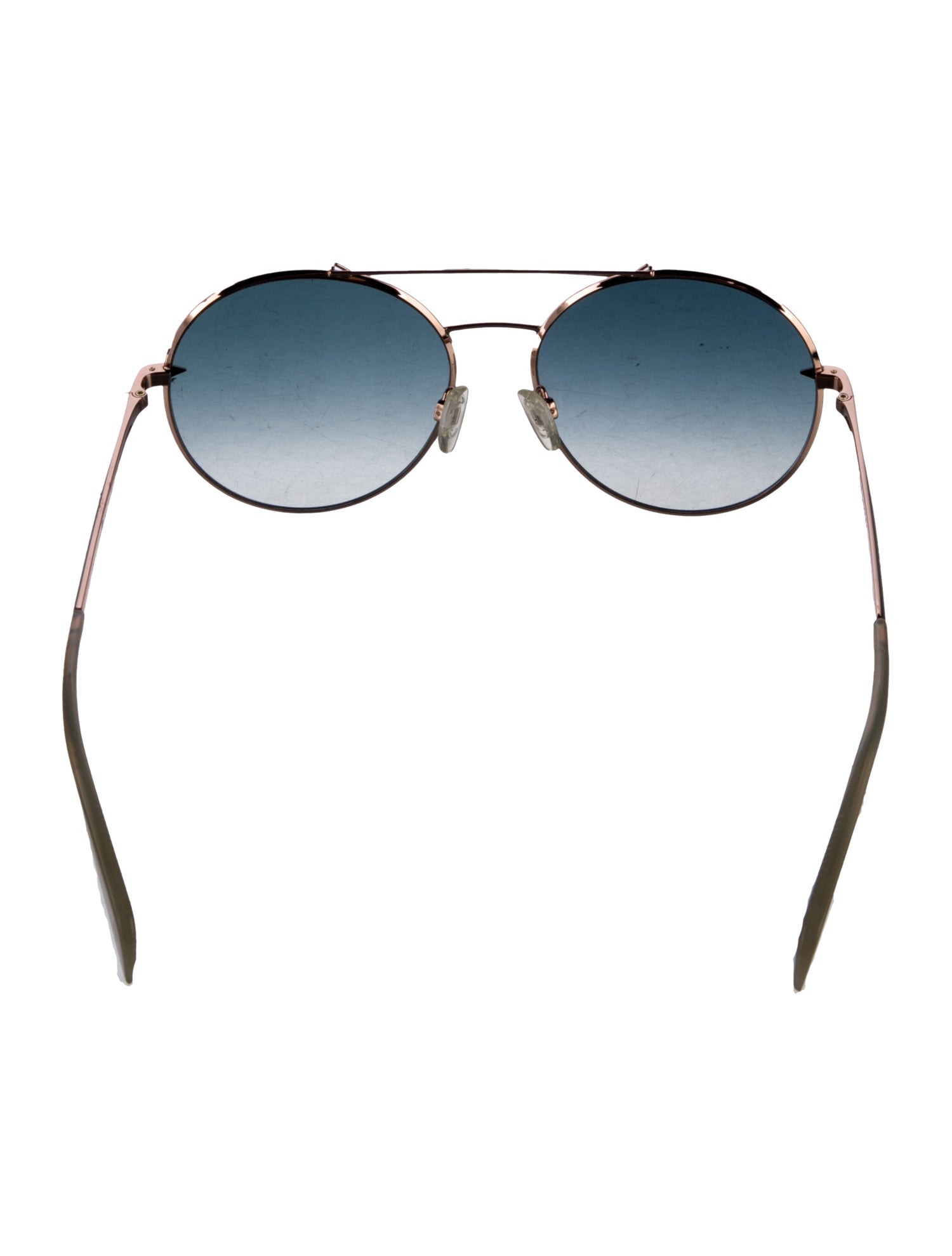 Rag & Bone Aviator Gradient Sunglasses