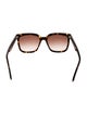 Rag & Bone Square Gradient Sunglasses